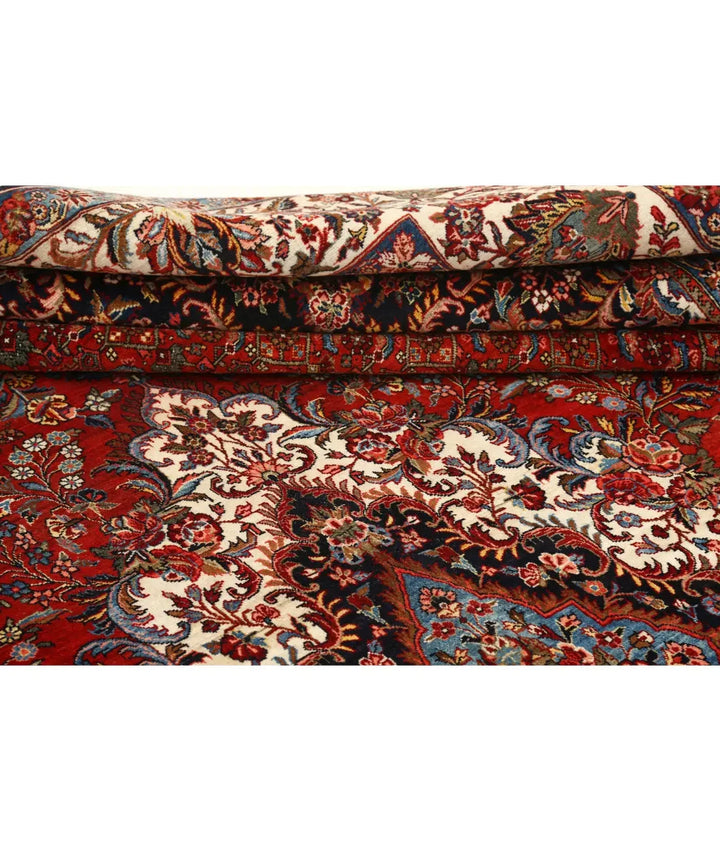 Persian Bijar Fine Rug 11' 0" x 14' 7" Hand-Knotted | No. AT91215