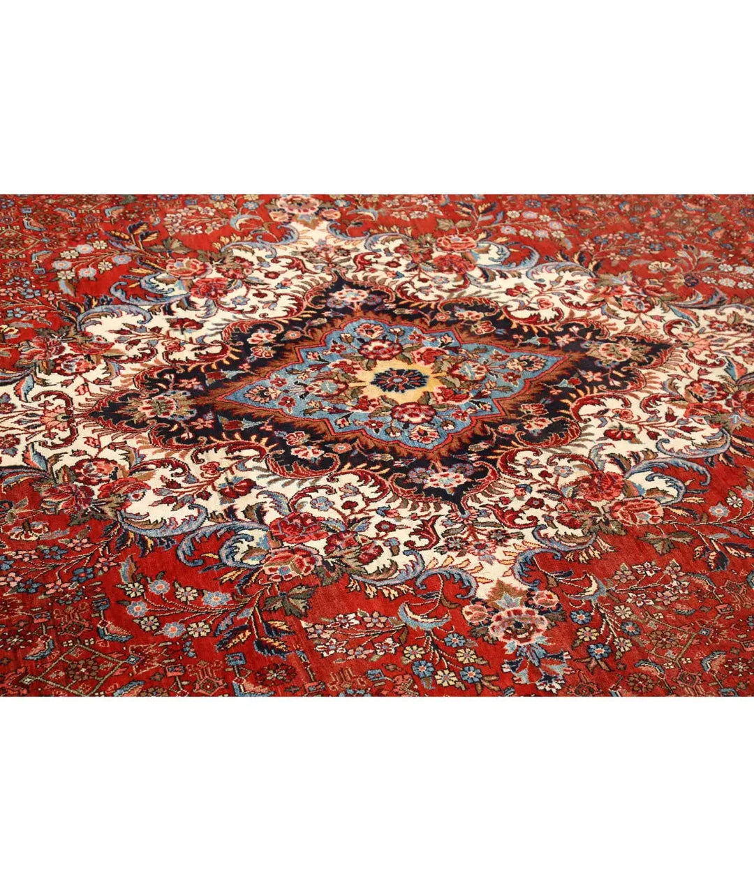 Persian Bijar Fine Rug 11' 0" x 14' 7" Hand-Knotted | No. AT91215