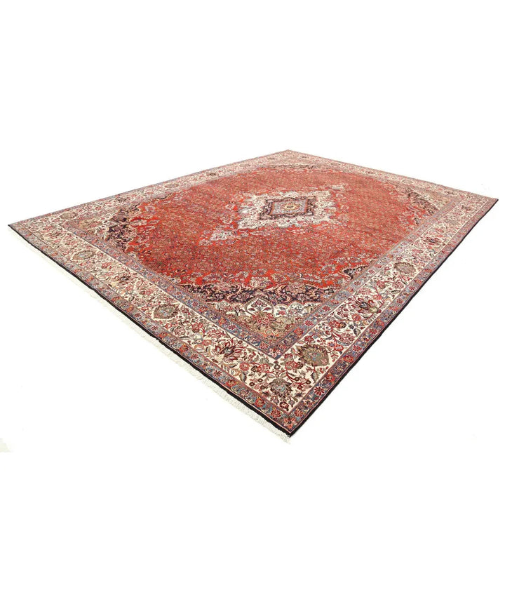 Persian Bijar Fine Rug 11' 0" x 14' 7" Hand-Knotted | No. AT91215