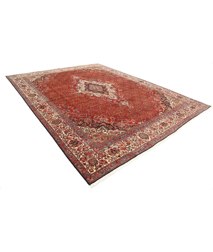 Persian Bijar Fine Rug 11' 0" x 14' 7" Hand-Knotted | No. AT91215