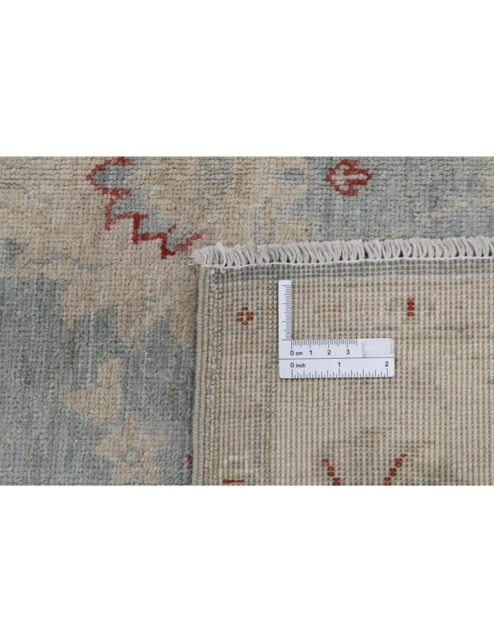 Afghan Serenity Rug 3' 2" x 4' 11" Hand-Knotted | No. AT91305