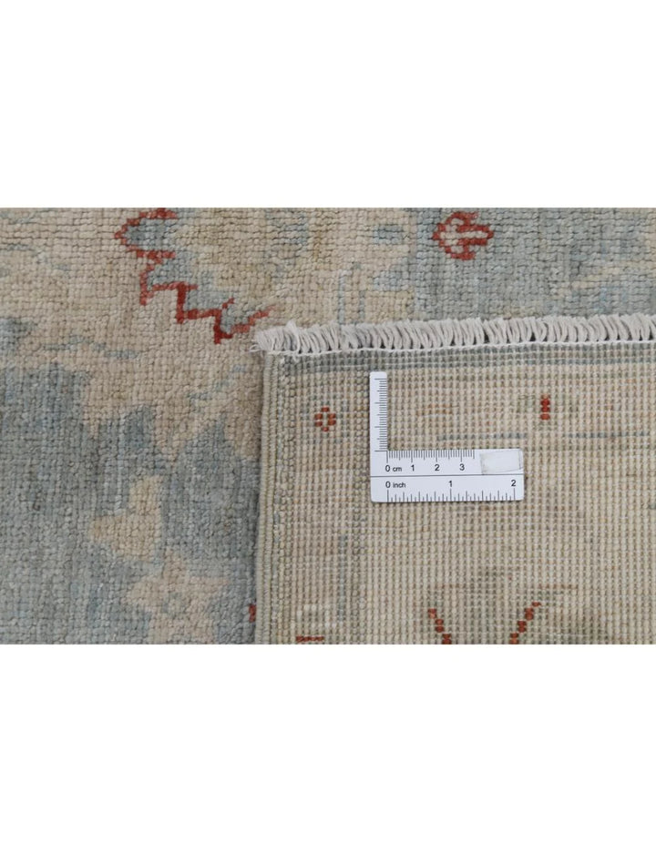 Afghan Serenity Rug 3' 2" x 4' 11" Hand-Knotted | No. AT91305