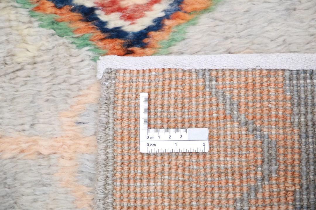 Afghan Tribal Rug 4' 2" x 5' 9" Hand-Knotted | No. AT91572