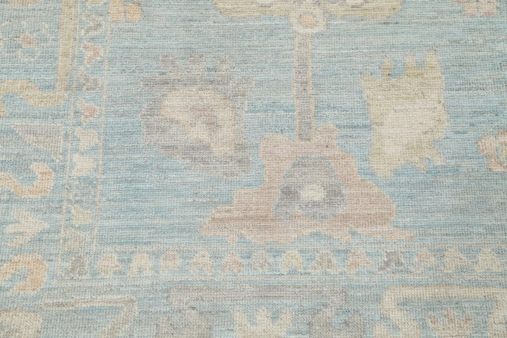 Afghan Oushak Rug 6' 0" x 8' 10" Hand-Knotted | No. AT91689