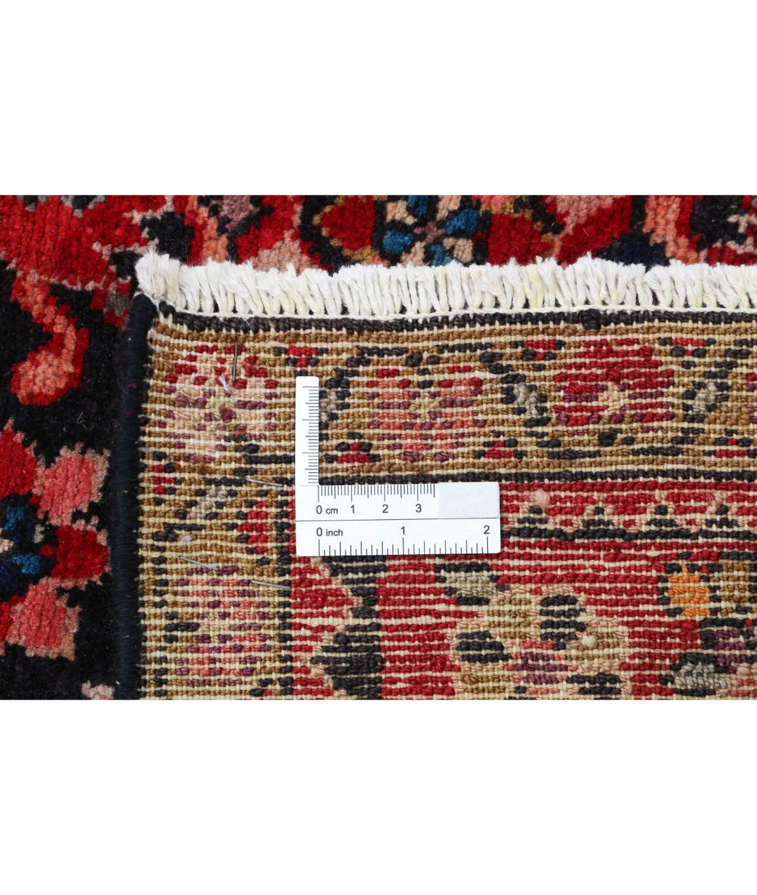 Persian Hamadan Rug 6' 11" x 9' 11" Hand-Knotted | No. AT91693