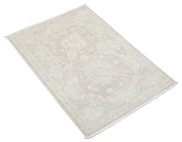 Afghan Serenity Rug 2' 0" x 2' 11" Hand-Knotted | No. AT91770