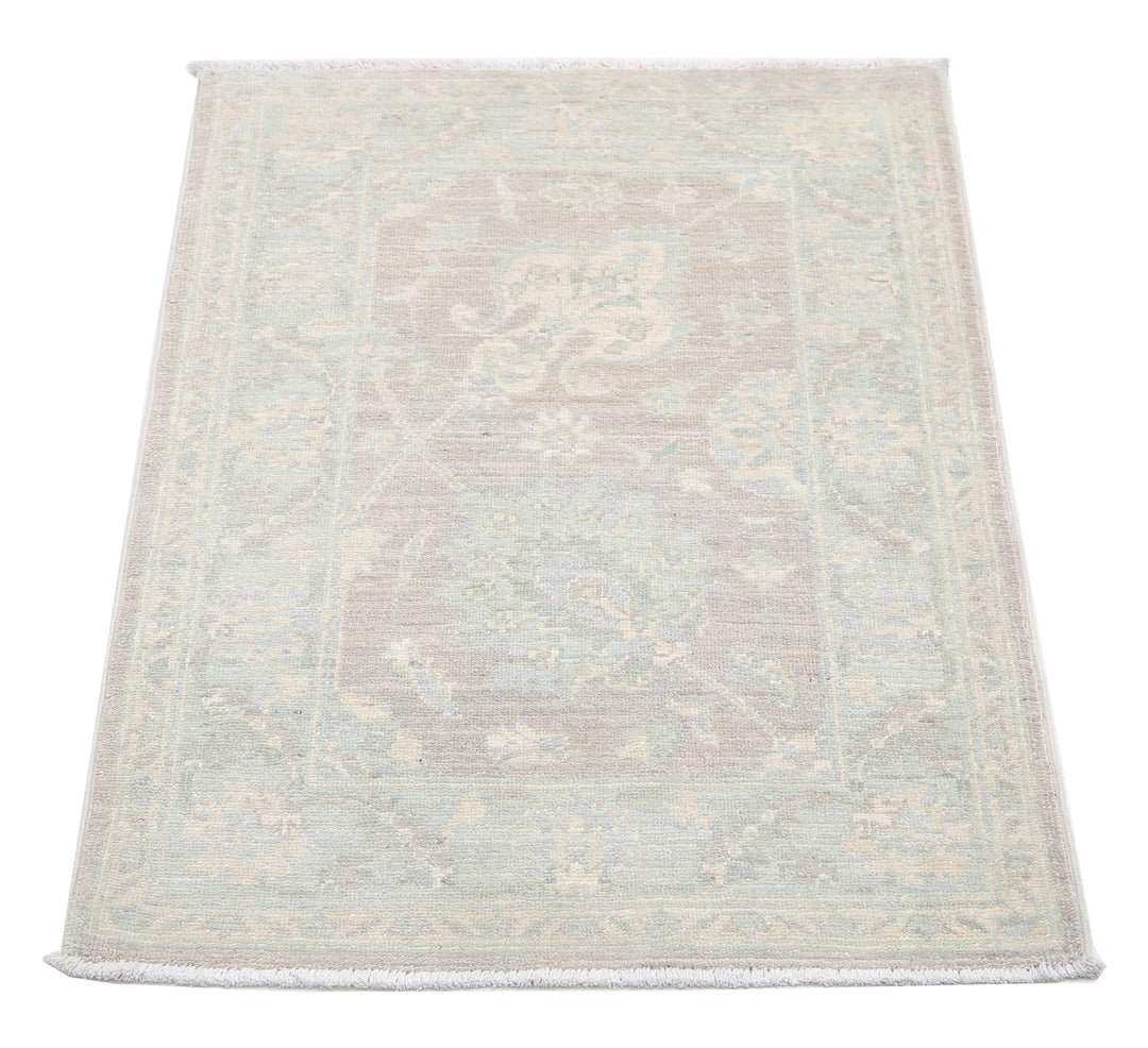 Afghan Serenity Rug 2' 0" x 2' 11" Hand-Knotted | No. AT91770