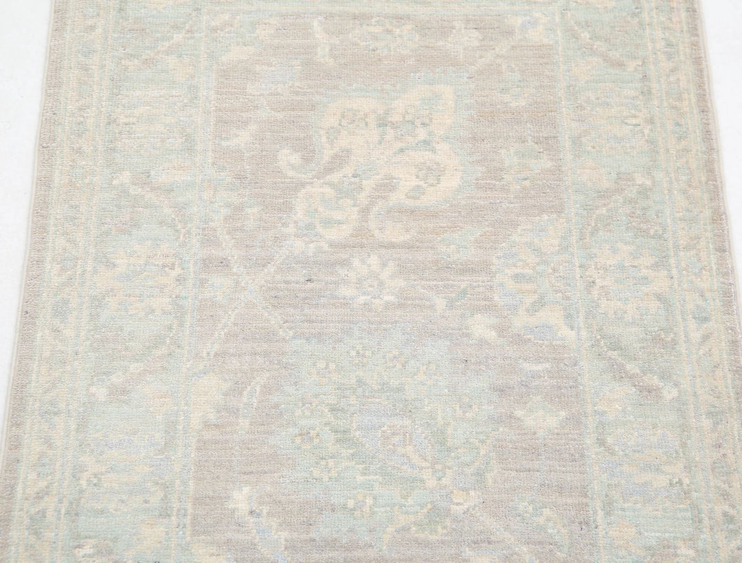 Afghan Serenity Rug 2' 0" x 2' 11" Hand-Knotted | No. AT91770