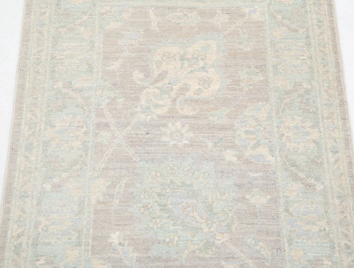 Afghan Serenity Rug 2' 0" x 2' 11" Hand-Knotted | No. AT91770