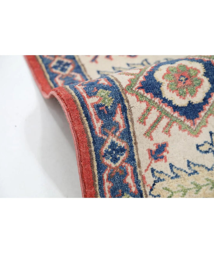 Afghan Kazak Rug 8' 0" x 10' 1" Hand-Knotted | No. AT91889