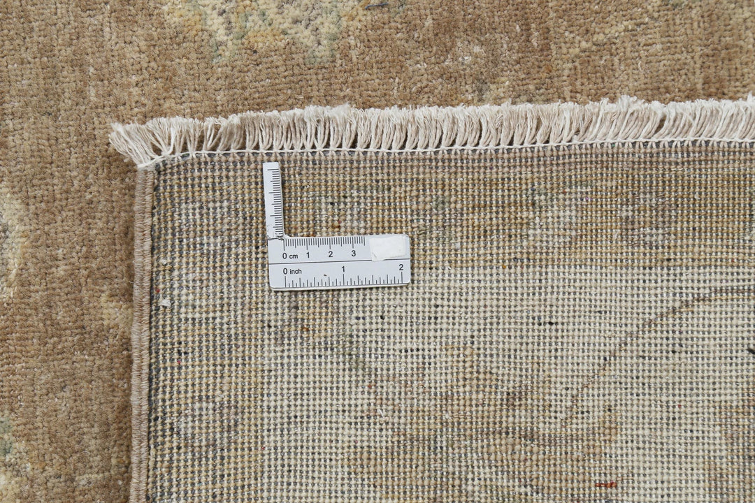 Lilac Ivory Indian Ziegler Rug 5' 1" x 8' 0" Hand-Knotted | No. AT91915