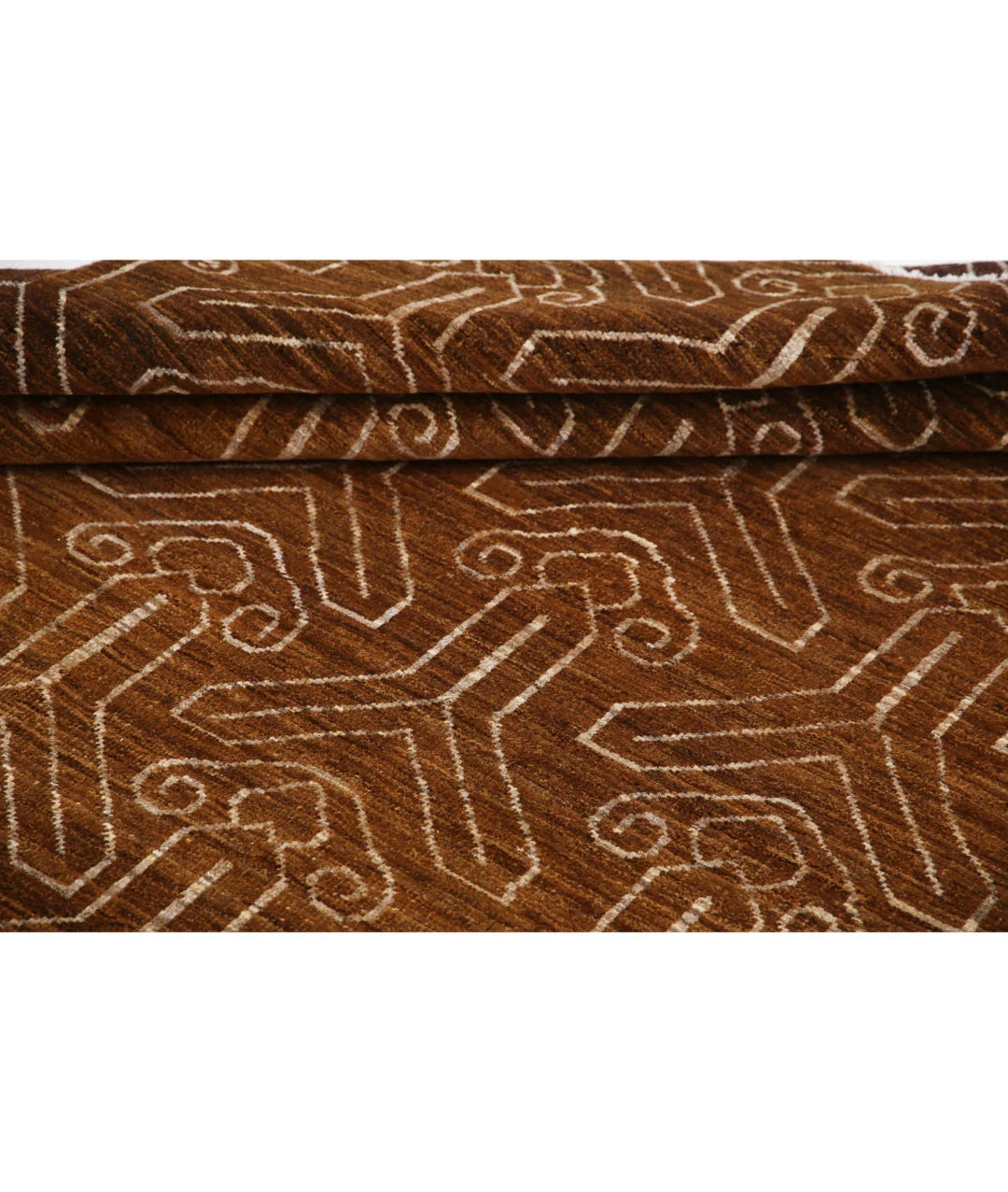 Afghan Modcar Rug 6' 3" x 7' 9" Hand-Knotted | No. AT91927