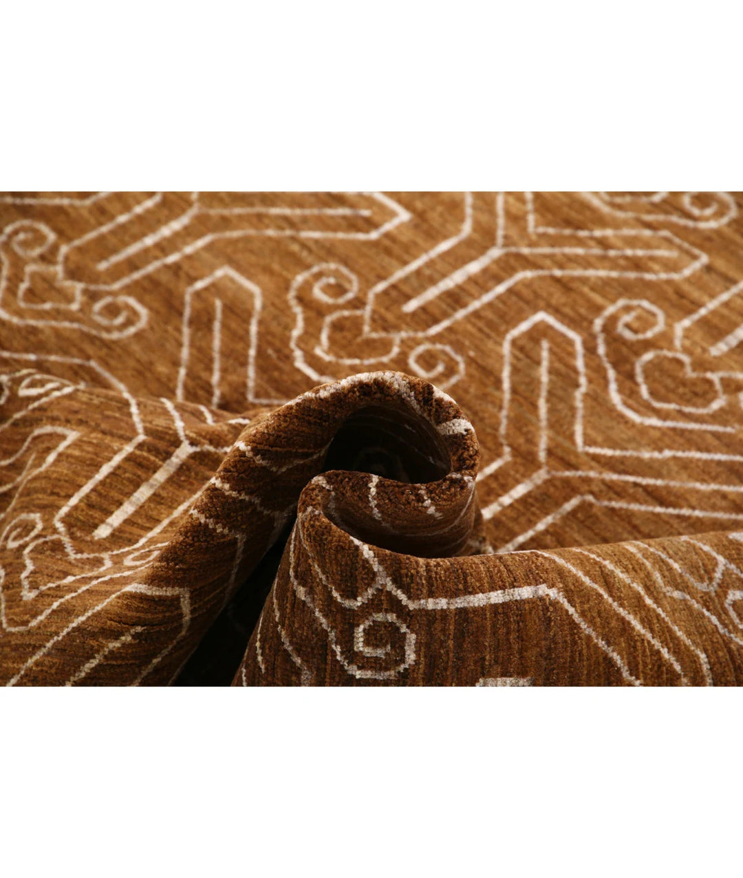 Afghan Modcar Rug 6' 3" x 7' 9" Hand-Knotted | No. AT91927
