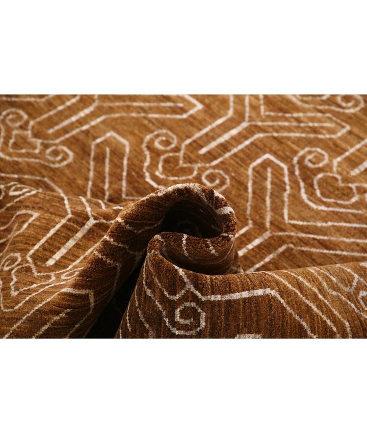 Afghan Modcar Rug 6' 3" x 7' 9" Hand-Knotted | No. AT91927
