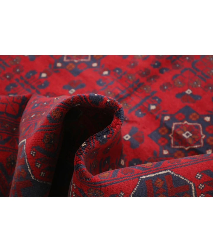 Afghan Khal Muhammadi Rug 4' 10" x 6' 4" Hand-Knotted | No. AT92007