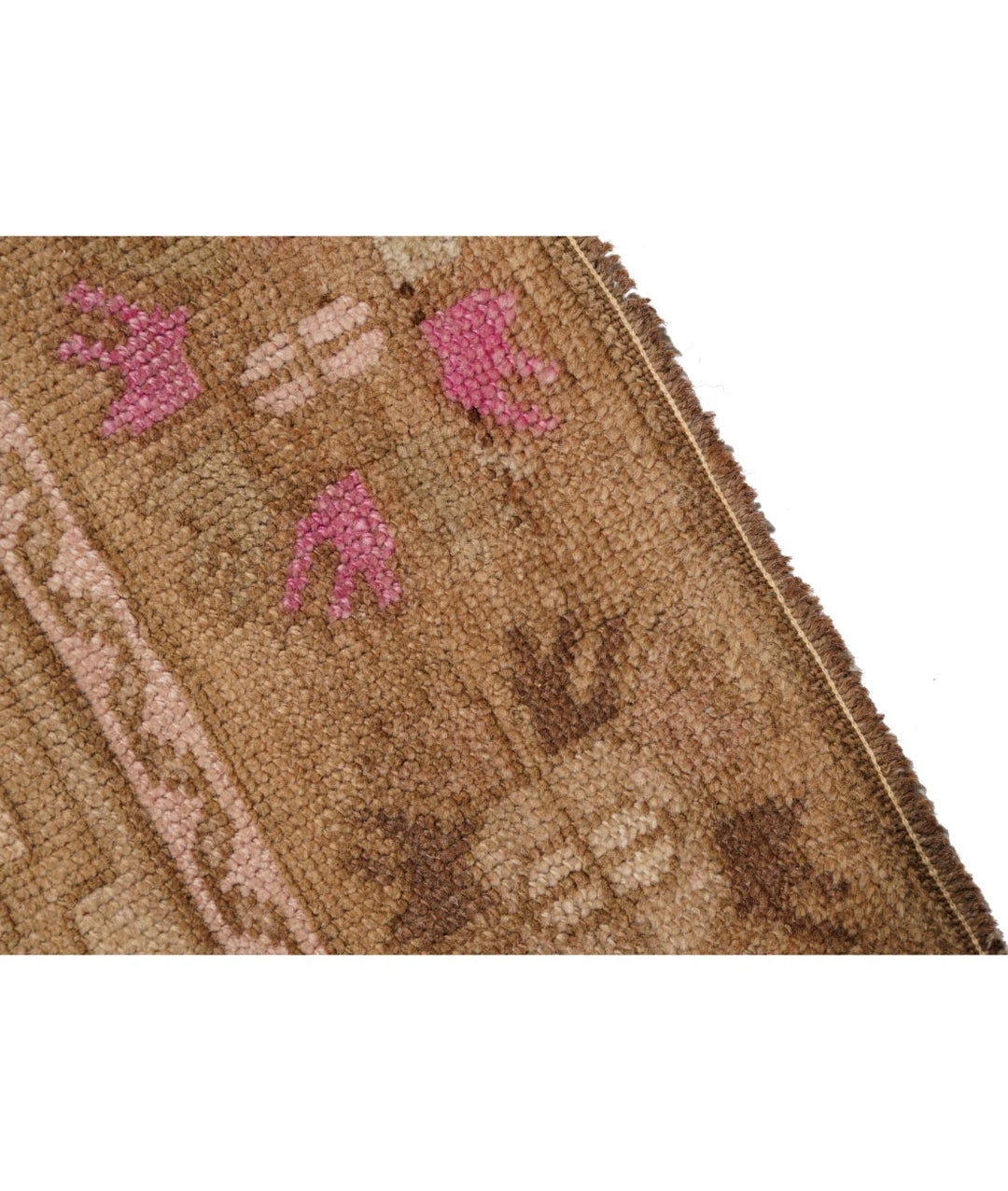 Turkish Vintage Rug 4' 2" x 11' 9" Hand-Knotted | No. AT92036