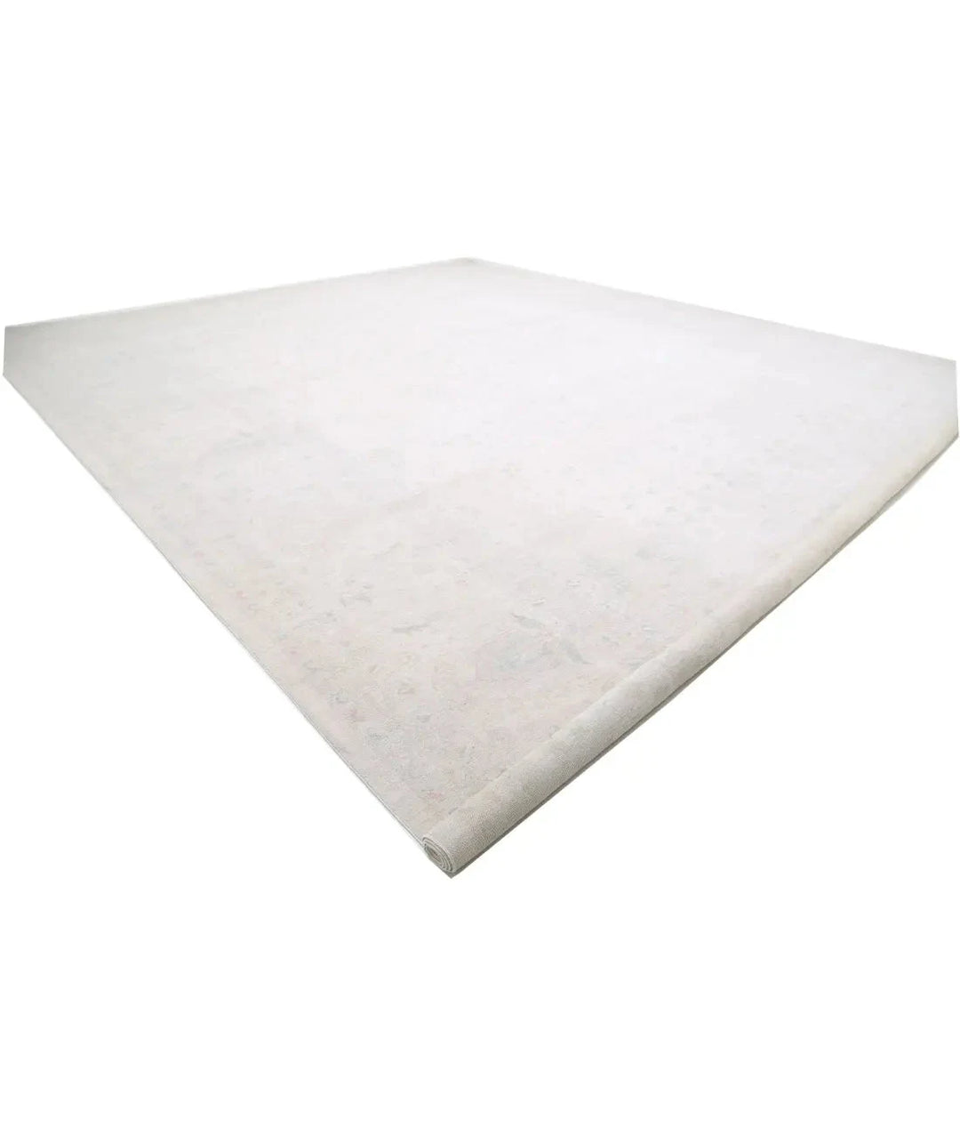 Ivory Afghan Serenity Rug 19' 4" x 25' 6" Hand-Knotted | No. AT92281