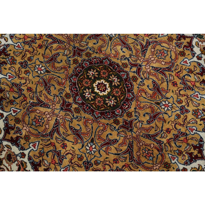 Persian Tabriz Sheikh Safi Rug 11' 1" x 16' 0" Hand-Knotted | No. AT92492
