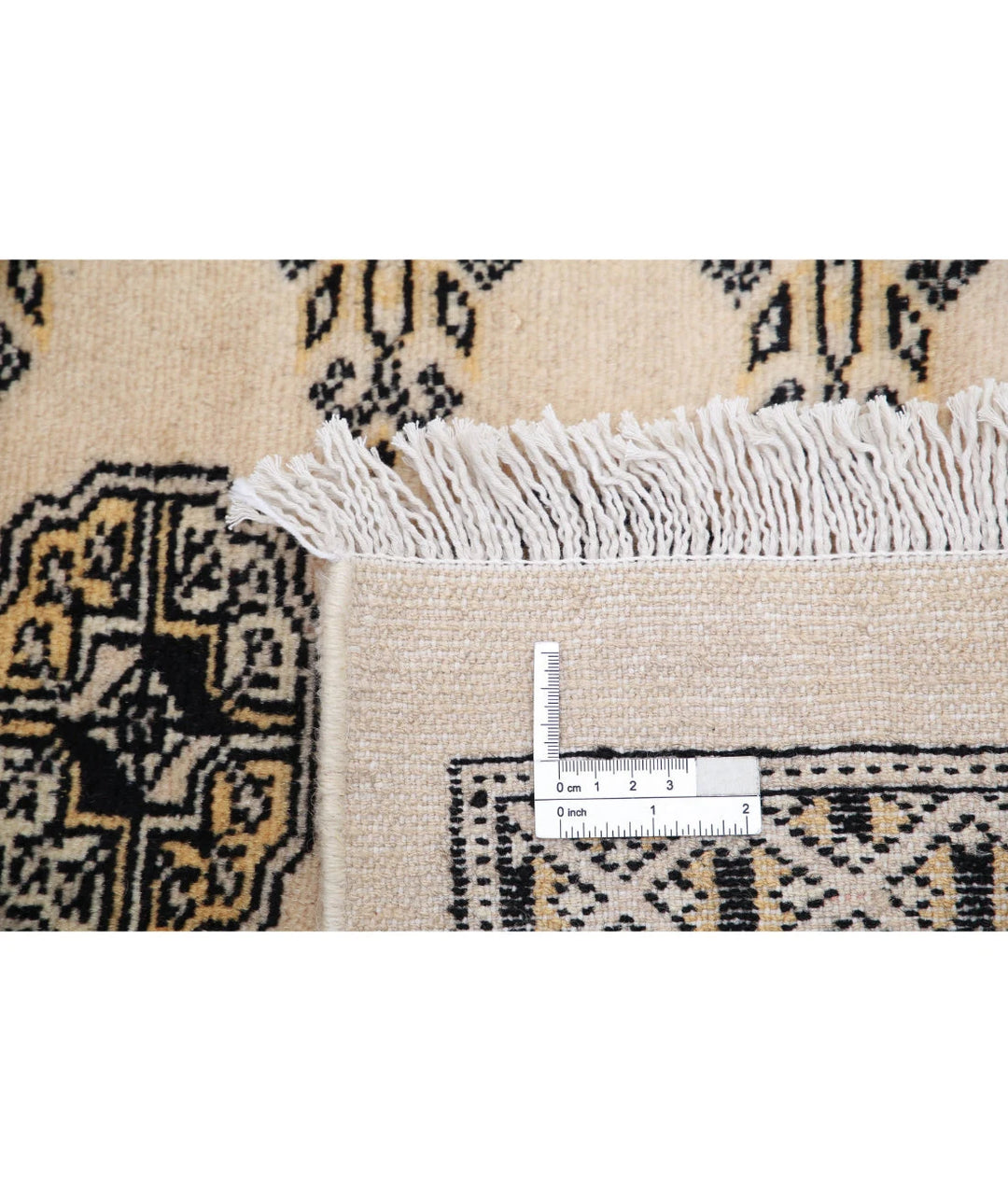 Pakistani Bokhara Rug 8' 0" x 9' 6" Hand-Knotted | No. AT92612