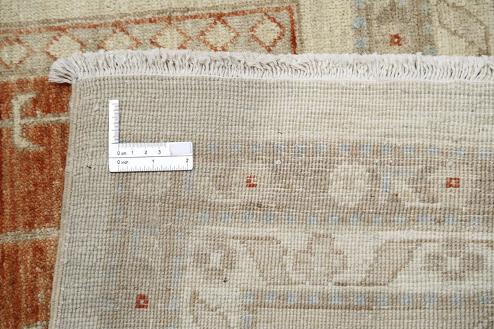 Brown Afghan Serenity Rug 9' 7" x 13' 6" Hand-Knotted | No. AT92643