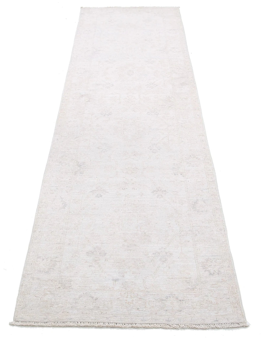 Afghan Serenity Rug 2' 5" x 9' 5" Hand-Knotted | No. AT92991