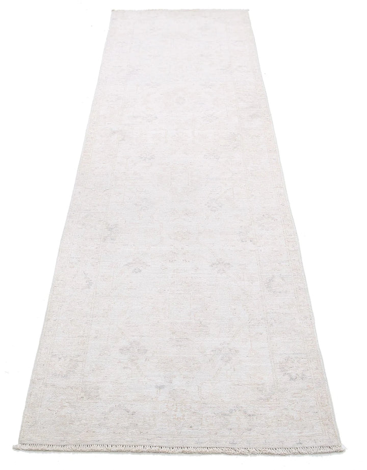 Afghan Serenity Rug 2' 5" x 9' 5" Hand-Knotted | No. AT92991