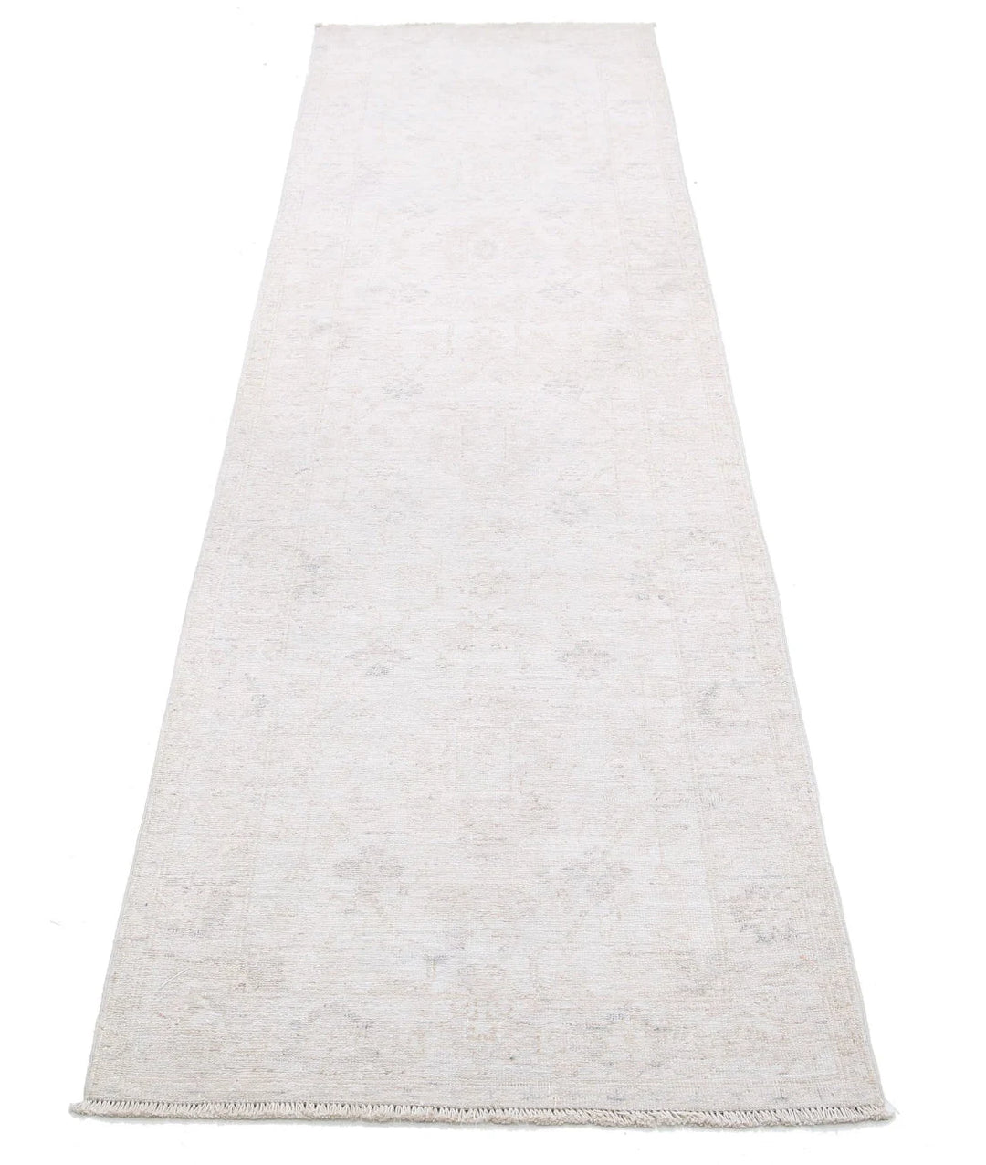 Afghan Serenity Rug 2' 5" x 9' 5" Hand-Knotted | No. AT92991