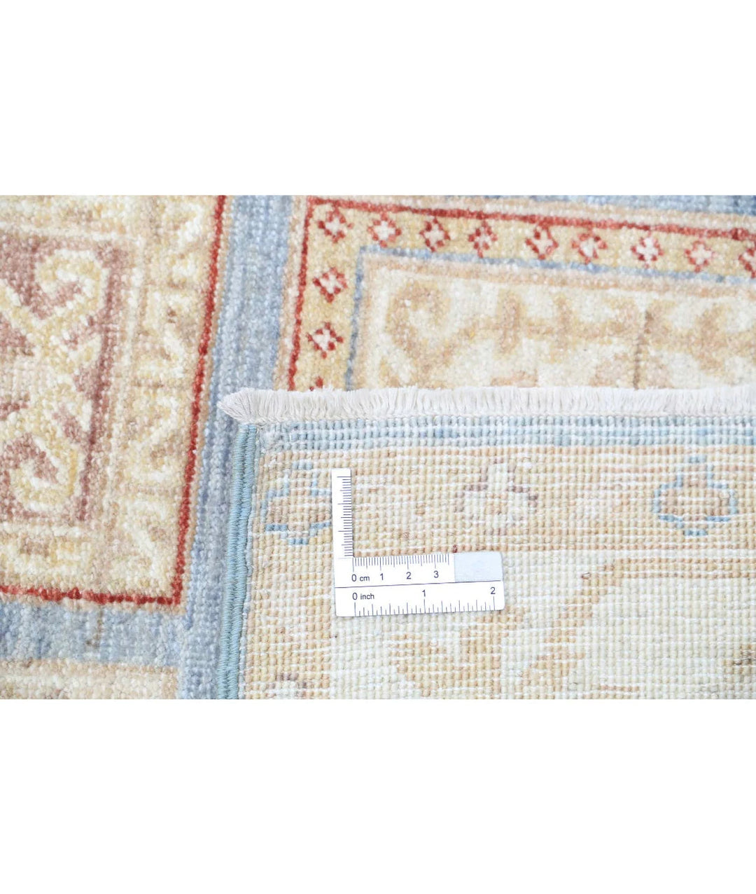Afghan Bakhtiari Runner Rug 2' 7" x 8' 3" Hand-Knotted | No. AT93034
