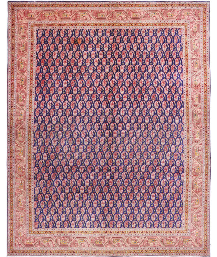 Persian Mir Saraband Rug 9' 10" x 12' 7" Hand-Knotted | No. AT93062