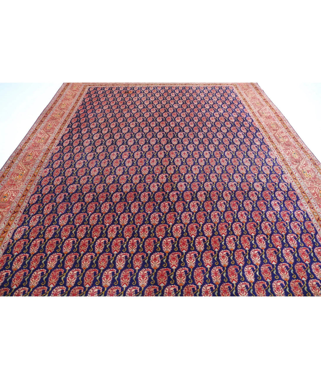 Persian Mir Saraband Rug 9' 10" x 12' 7" Hand-Knotted | No. AT93062