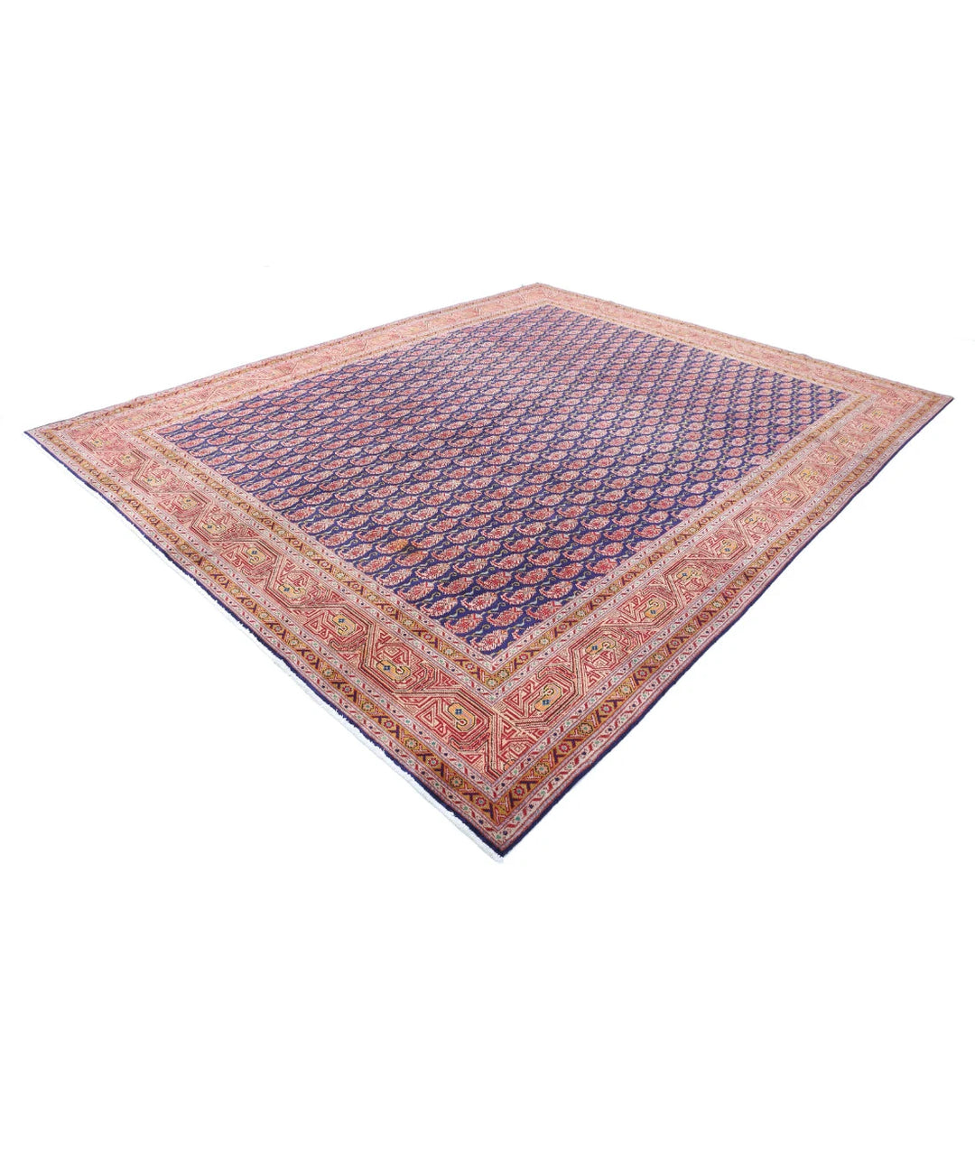 Persian Mir Saraband Rug 9' 10" x 12' 7" Hand-Knotted | No. AT93062