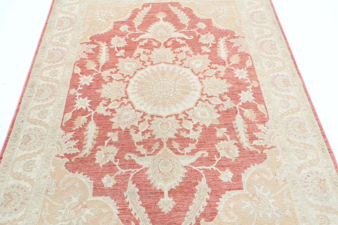 Afghan Ariana Rug 4' 11" x 6' 7" Hand-Knotted | No. AT93064