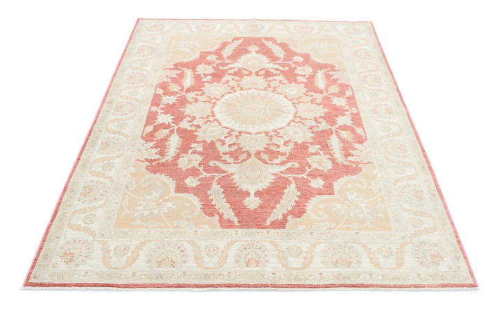 Afghan Ariana Rug 4' 11" x 6' 7" Hand-Knotted | No. AT93064