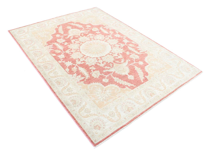 Afghan Ariana Rug 4' 11" x 6' 7" Hand-Knotted | No. AT93064