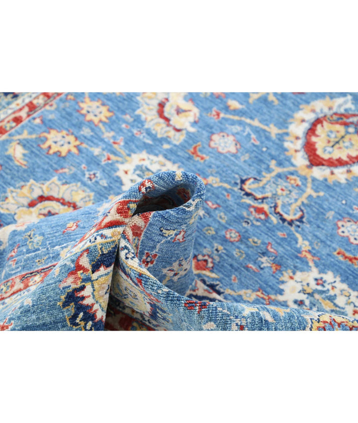 Afghan Ziegler Farhan Rug 5' 7" x 7' 10" Hand-Knotted | No. AT93147