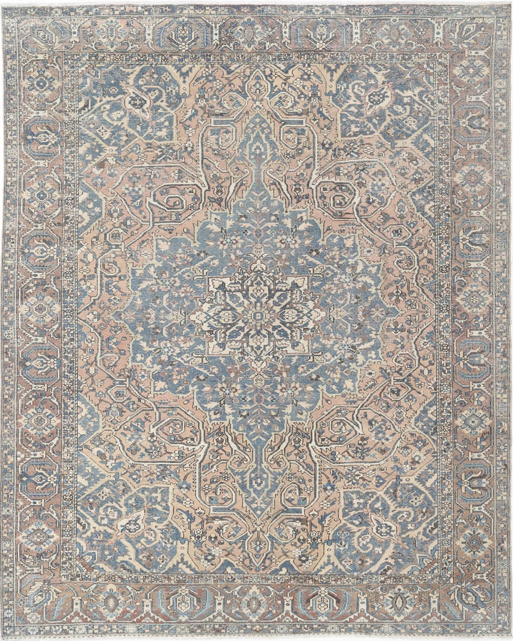 Persian Bakhtiari Rug 10' 6" x 13' 3" Hand-Knotted | No. AT93275
