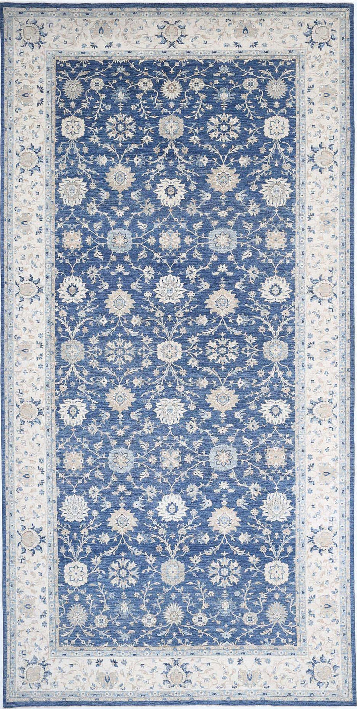 Afghan Serenity Rug 9' 9" x 21' 1" Hand-Knotted | No. AT93322