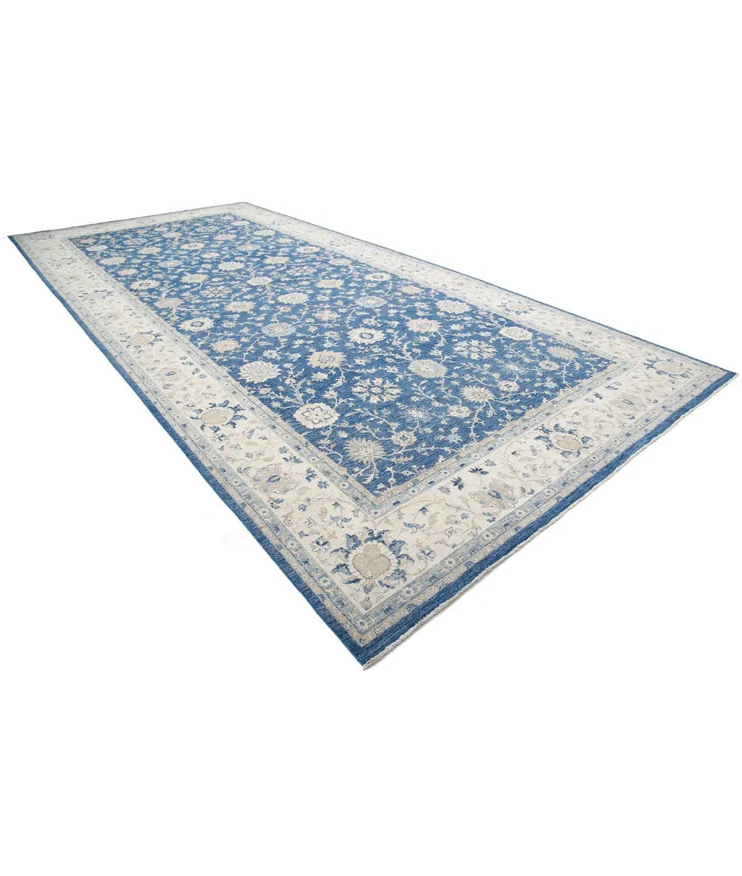 Afghan Serenity Rug 9' 9" x 21' 1" Hand-Knotted | No. AT93322