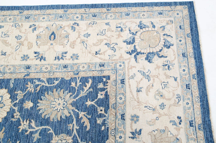 Afghan Serenity Rug 9' 9" x 21' 1" Hand-Knotted | No. AT93322