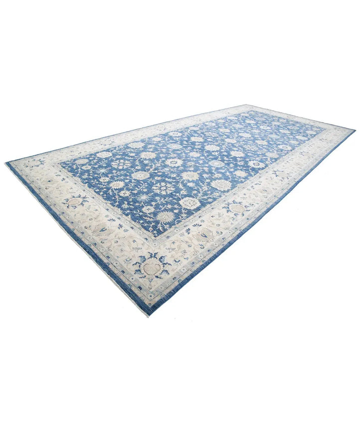 Afghan Serenity Rug 9' 9" x 21' 1" Hand-Knotted | No. AT93322