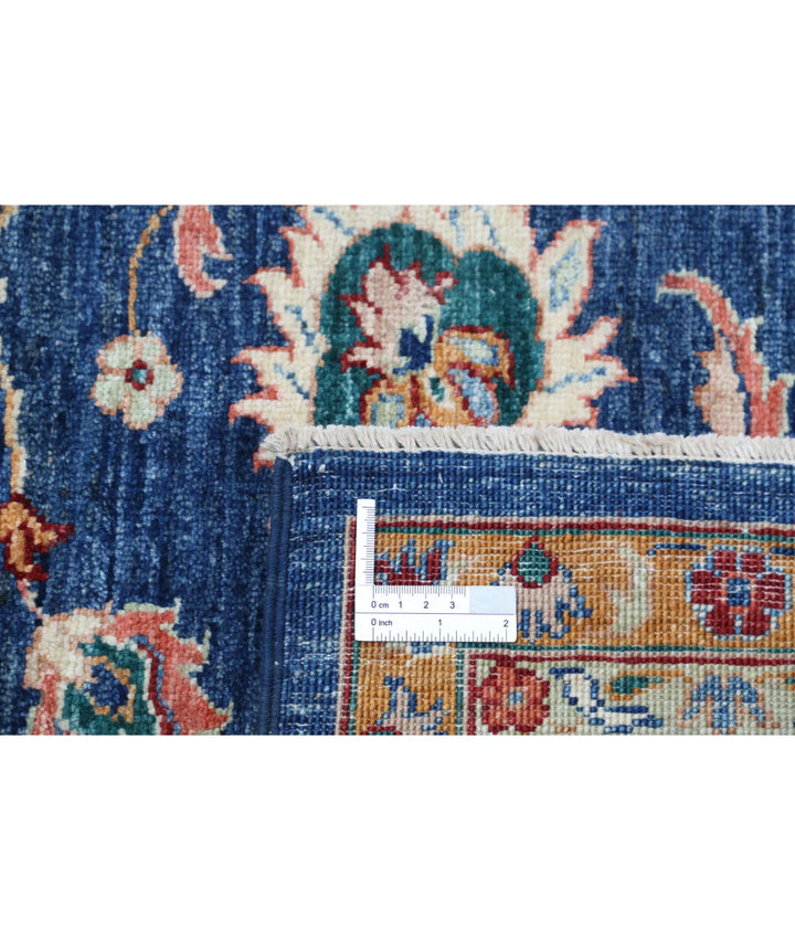 Afghan Ziegler Rug 7' 9" x 9' 8" Hand-Knotted | No. AT93329