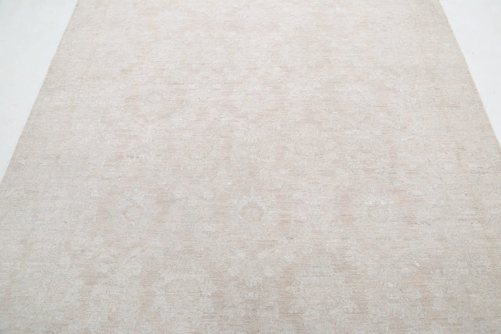 Afghan Serenity Rug 5' 10" x 8' 10" Hand-Knotted | No. AT93354