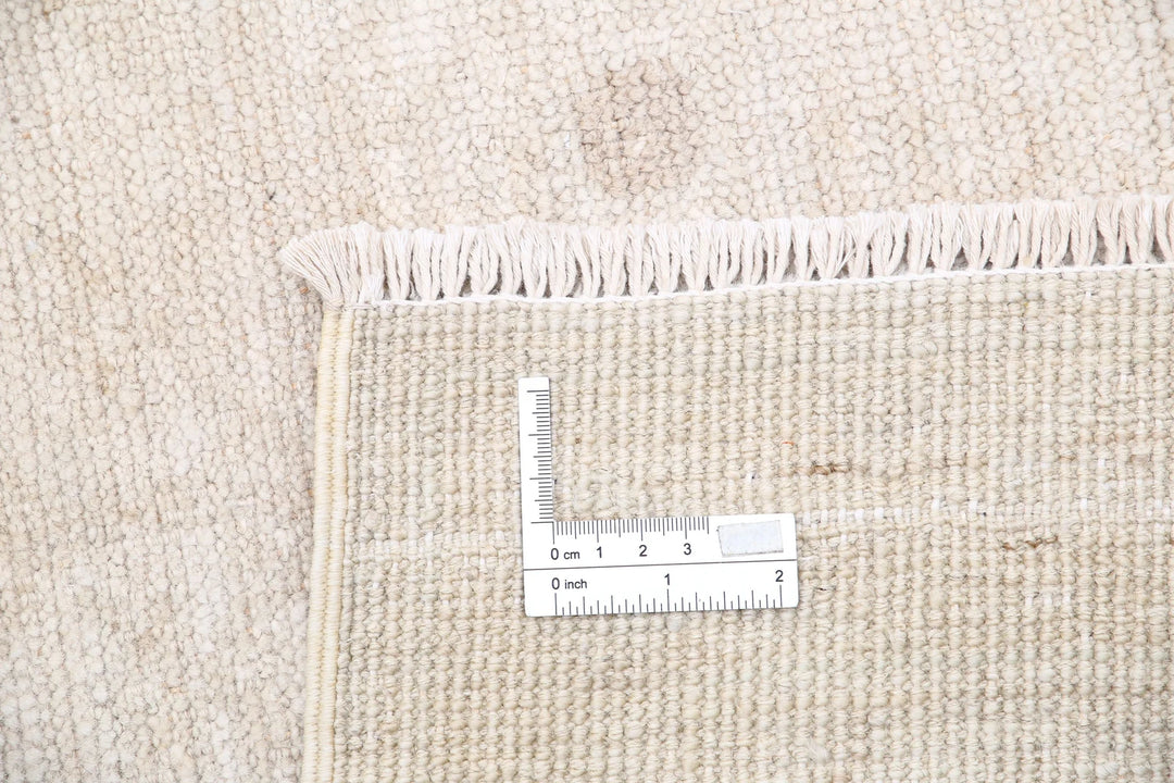 Afghan Oushak Rug 7' 11" x 9' 5" Hand-Knotted | No. AT93518