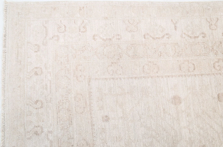 Afghan Oushak Rug 7' 11" x 9' 5" Hand-Knotted | No. AT93518