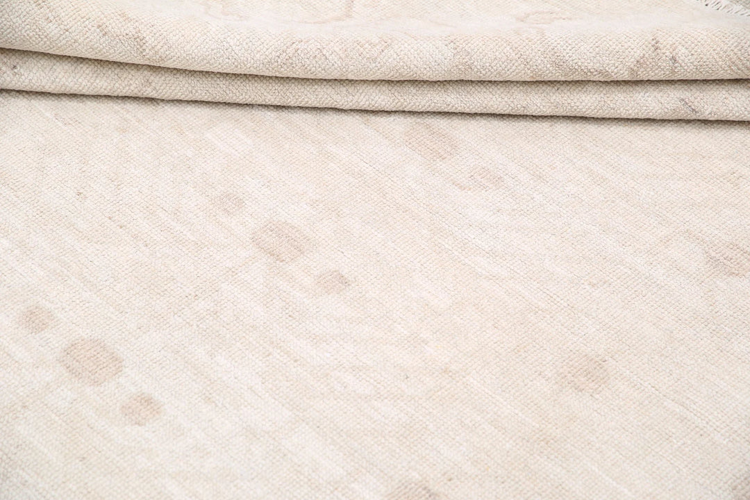 Afghan Oushak Rug 7' 11" x 9' 5" Hand-Knotted | No. AT93518