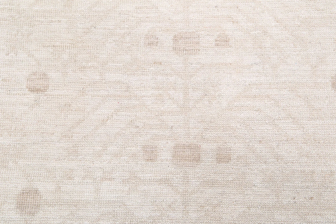 Afghan Oushak Rug 7' 11" x 9' 5" Hand-Knotted | No. AT93518