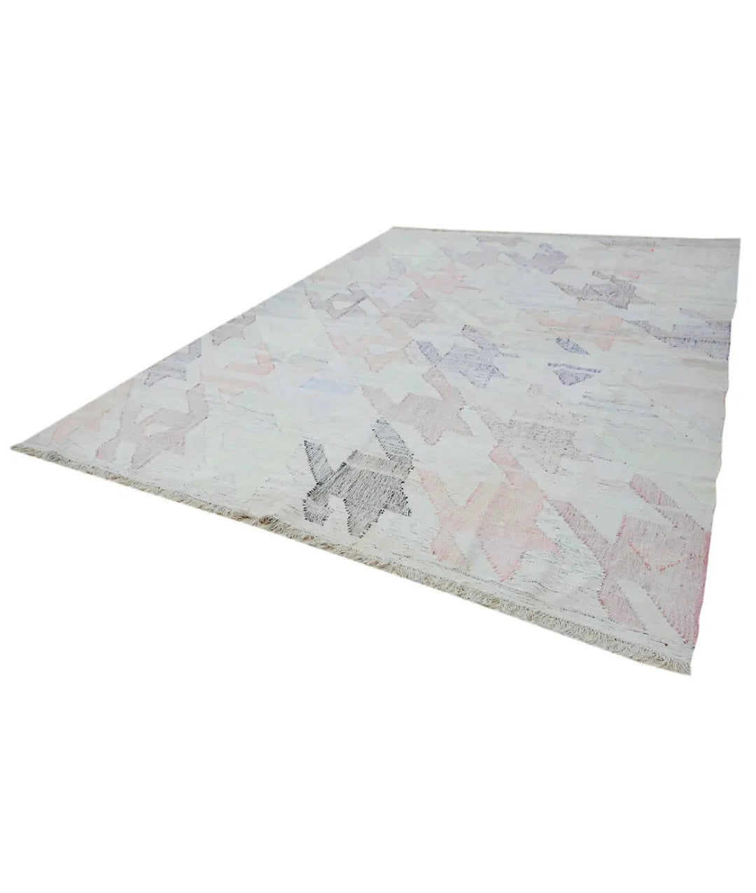 Turkish Lily Kilim Rug 9' 8" x 13' 7" Hand-Knotted | No. AT94033