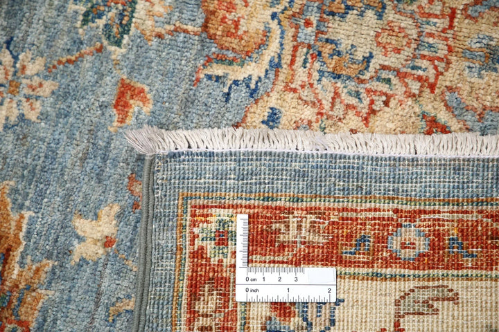 Afghan Ziegler Rug 4' 11" x 6' 7" Hand-Knotted | No. AT94084