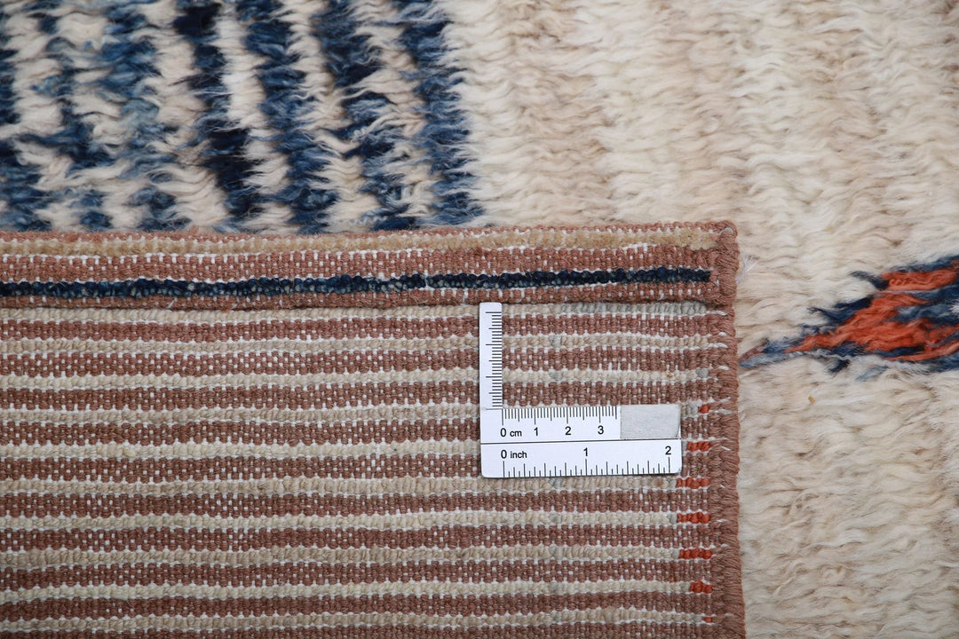 Afghan Tribal Rug 4' 11" x 8' 4" Hand-Knotted | No. AT94268