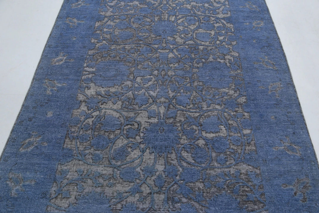 Afghan Oriental Rug 4' 10" x 6' 11" Hand-Knotted | No. AT94315